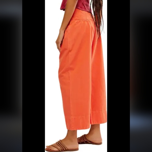 Free People Sweet Talk Wide Leg Chinos - Picture 3 of 10